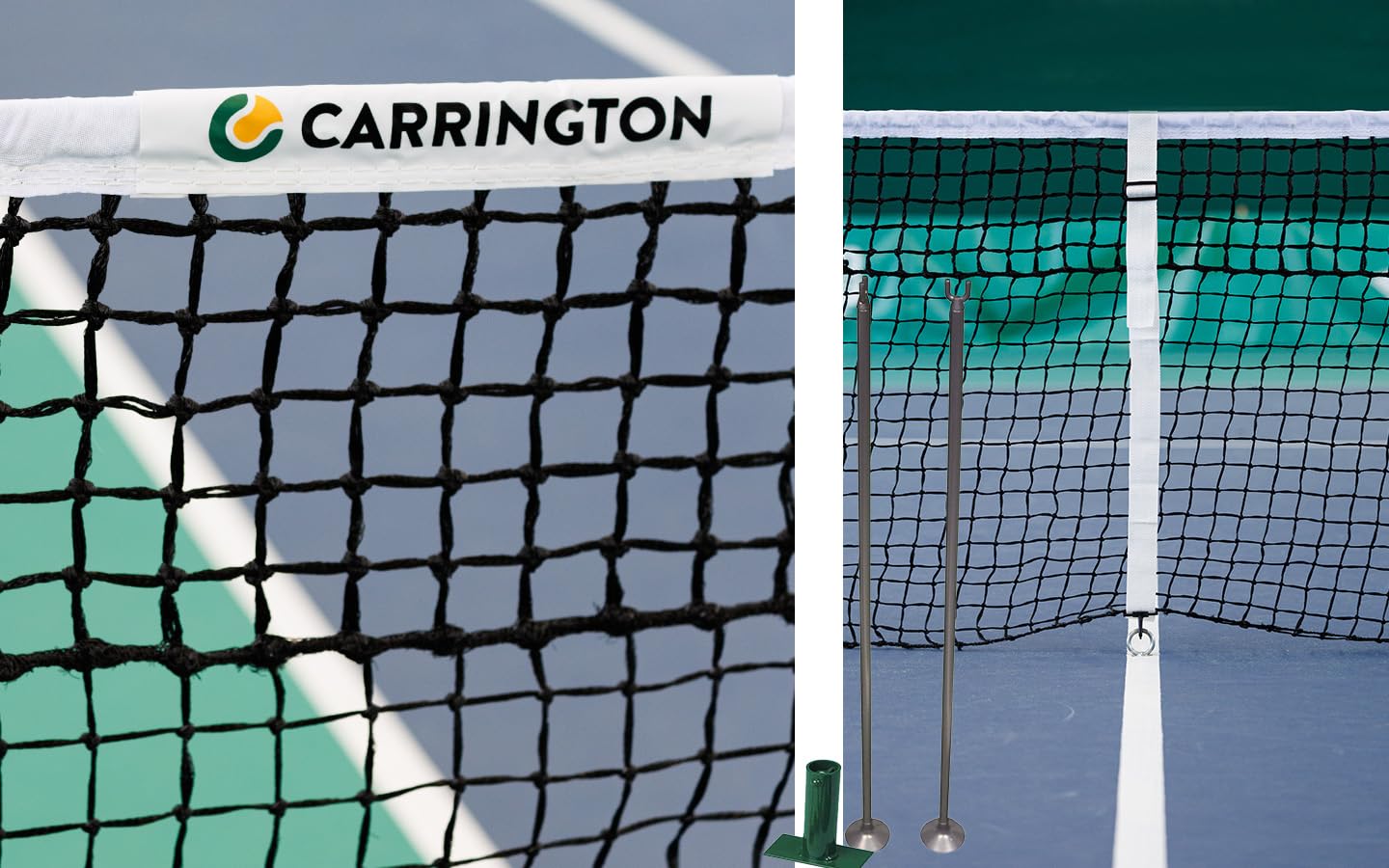 Kit Especial de Red de Tenis para cancha Dura - Carrington