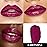 MAKI YIKA Moisture Purple Lipstick for Women Hydrate Lip Gloss for Dry Cracked Lips Weightless Glossy Lip Color Juicy Finish,MA067 Jam Purple