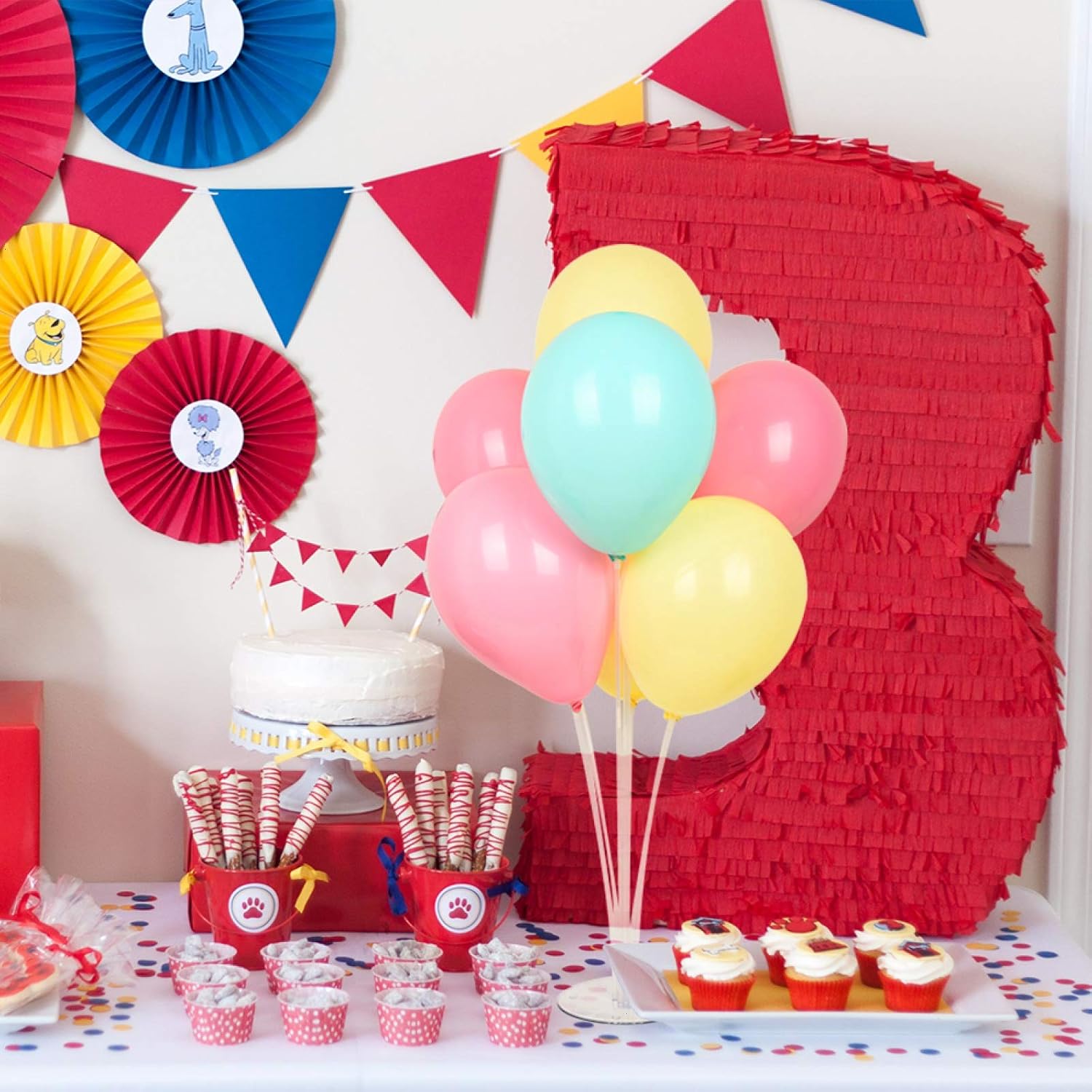 Timoo 6 Balloon Stand Kit, Reusable Table Balloon Stand Holder for Birthday Party, Wedding, Any Party Decorations, Centerpiece with Base Each.