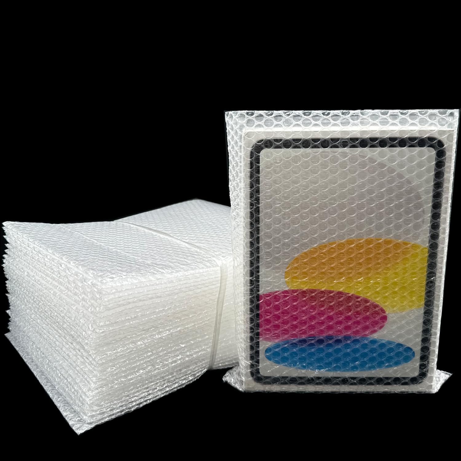 LAFULER 30Pcs 10x12Inch Double-layer film ultra-thick shockproof bubble Out bag，Commercial grade Cushioning Protective Storage for Moving,Tear-Resistant Wrap for Moving