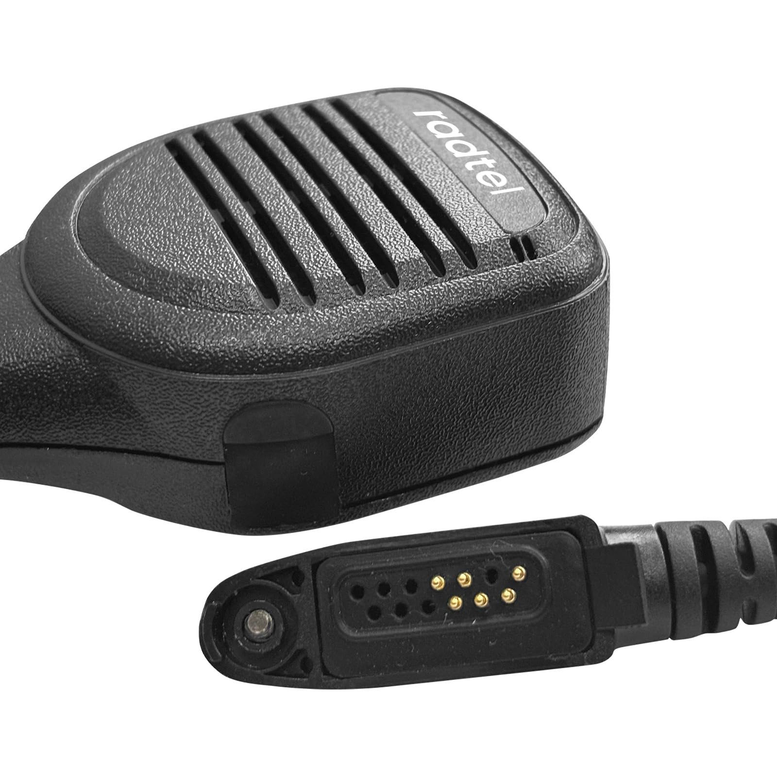 Radtel Heavy Duty Wodoodporny Mikrofon Głośnikowy do Radiotelefonów RT-880 RT-880G RT-6D RT-6DPRO, Mikrofon Walkie Talkie z Redukcją Szumów