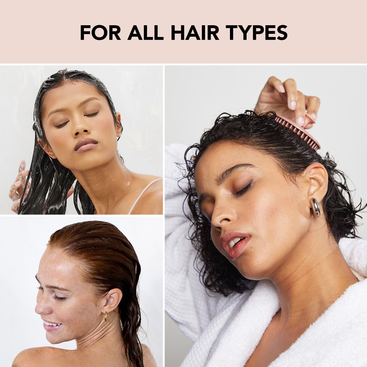 Kitsch Hair Scalp Massager Shampoo Brush & Strengthening Bond Repair Hair Mask with Discount