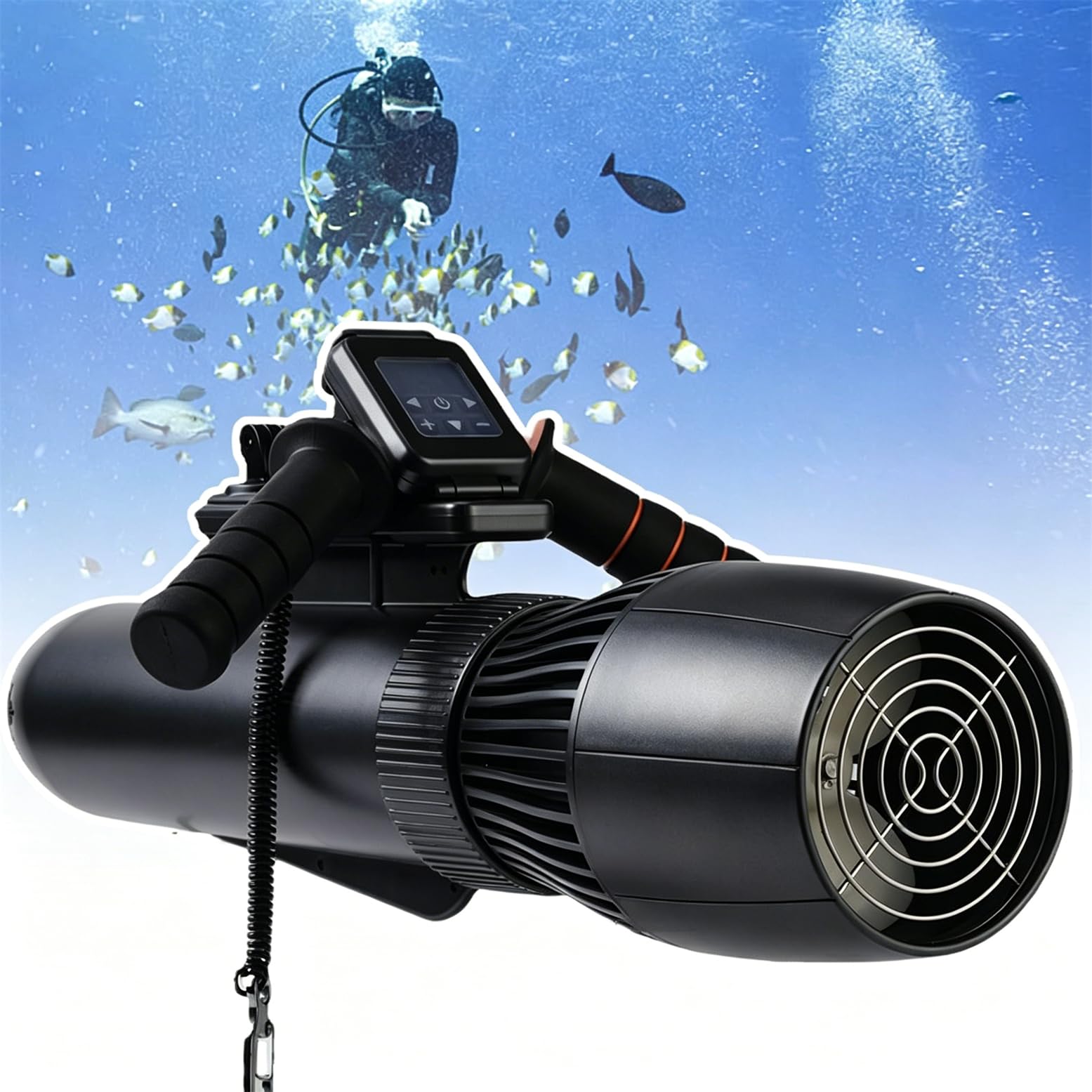CYMYYDS 500W Electric Underwater Sea Scooter 50mins Diving Swimming Boosters 10Km/h Paddle Board Accessories SUP Motor for Electric Surfboard, Adjustable Speed 10000mAh