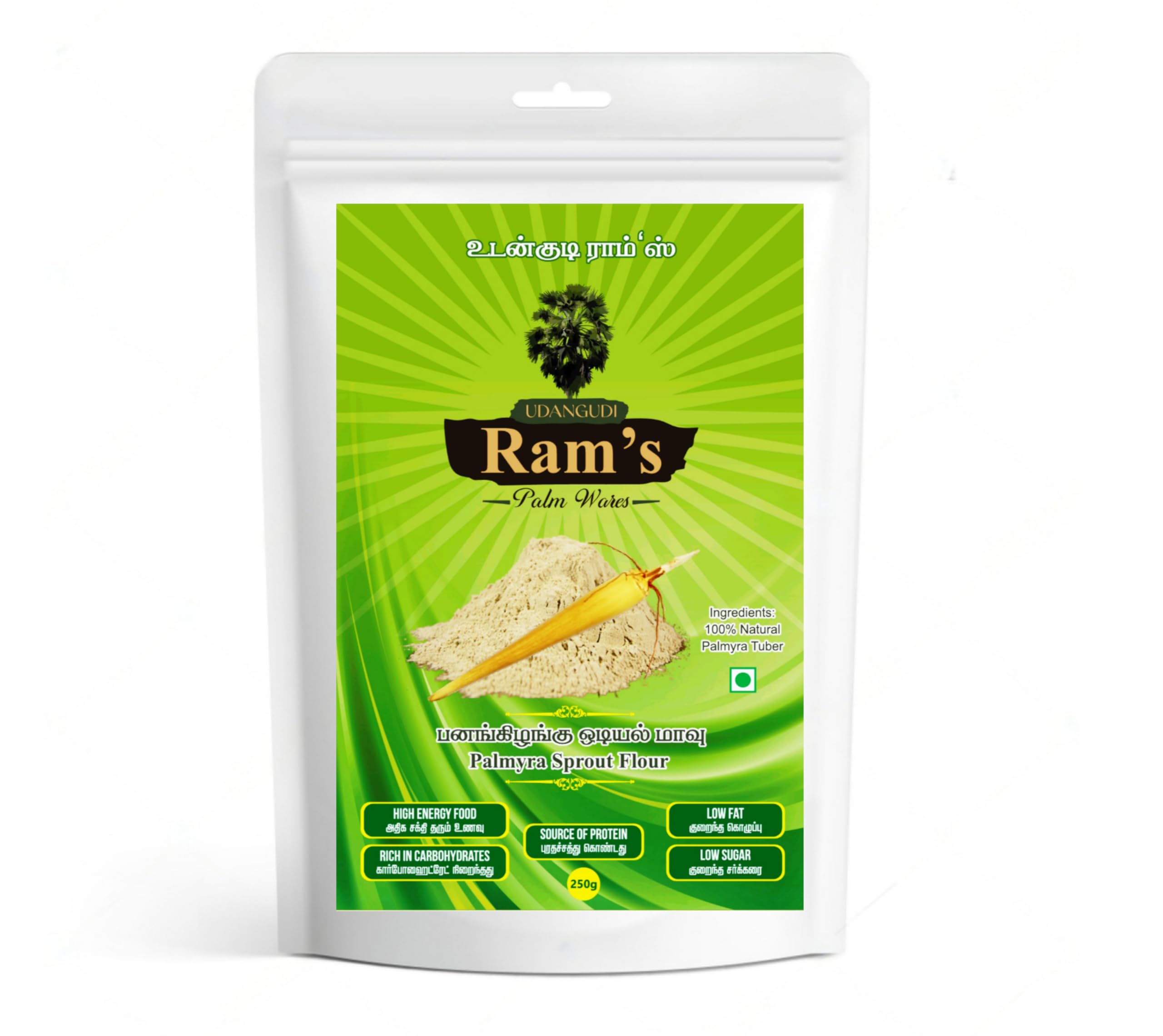 PALM SPROUT POWDER | UDANGUDI RAMS PANANKILANGU MAVU | PALM SPROUT POWDER | PANAKILANGU MAVU (250 GRM)-image-22