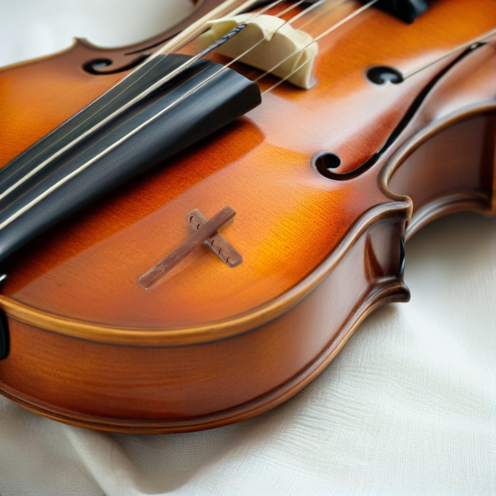 Sella e Capotasto per Chitarra Acustica in Osso di Cammello Accessori per Chitarra Testurizzazione Naturale per Prestazioni e Pratica