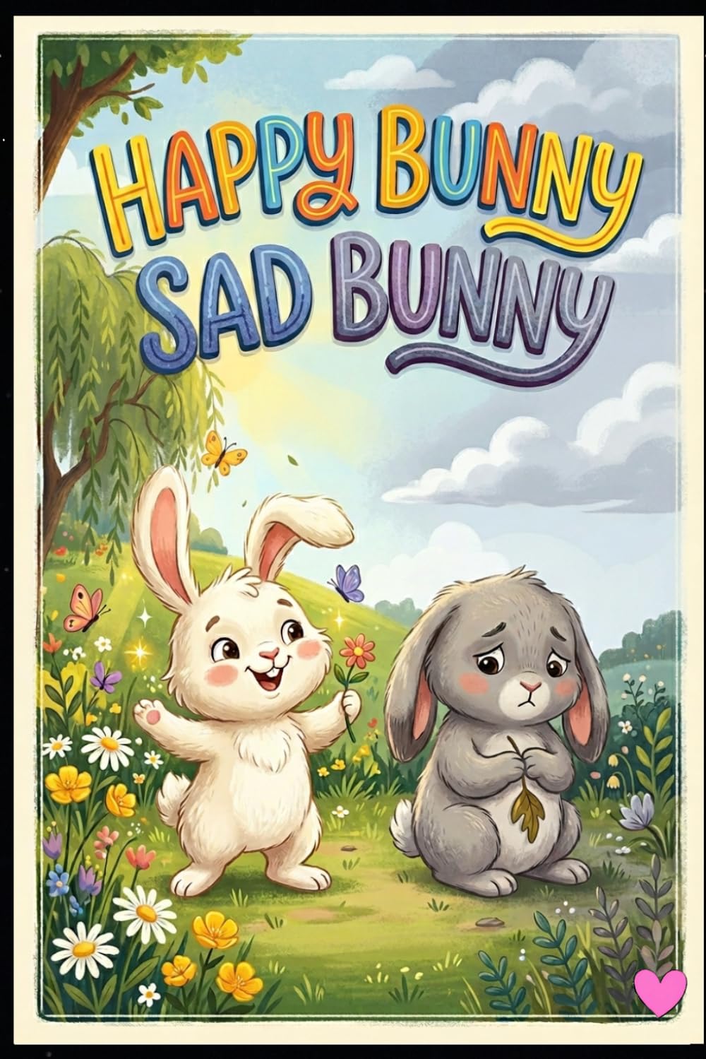 Happy Bunny Sad Bunny: A Beautiful Children’s Poem Book About Feelings, Friendship and Emotions for Kids Ages 5–12