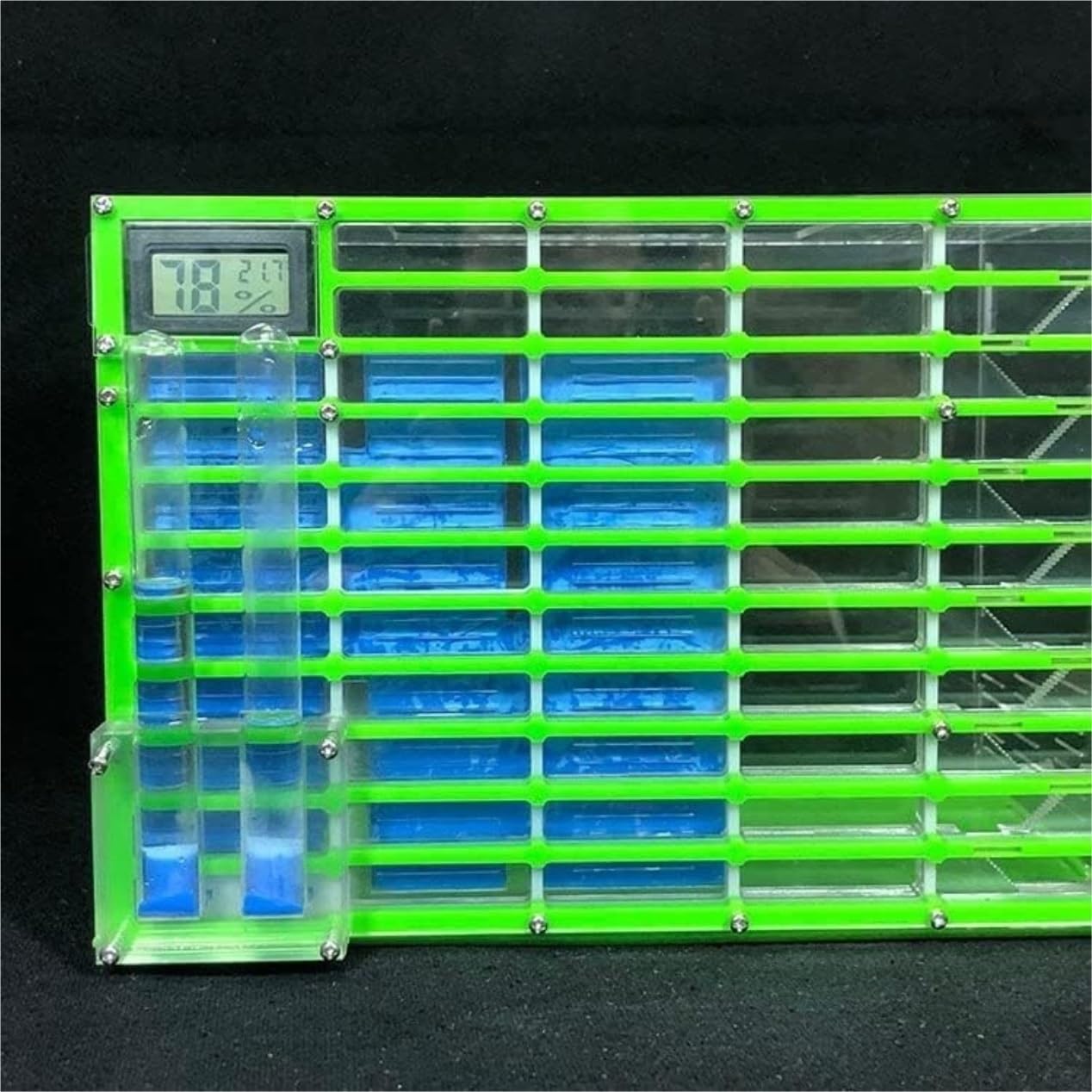 Formicarium Ameisenfarm Professionelle Große Ameisenfarm Aus Acryl Mit Futterbereich Großes Ameisenhaus Ameisennest Villa 11 Schichten Beobachtungsbox(Yellow)
