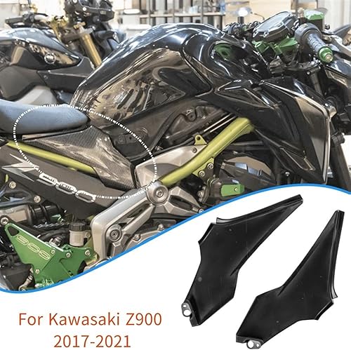 Miniatura 7 de Carenado lateral de motocicleta sin pintar para asiento de pasajero, cubierta lateral protectora para Kawasaki Z900 2017-2021 Kit de carenado