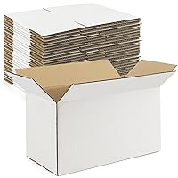 Vista 11 de Golden State Art, Paquete de 28 cajas de envío de 5 x 5 x 5 para tazas de café, velas, regalos por correo, embalaje, almacenamiento, caja de cartón