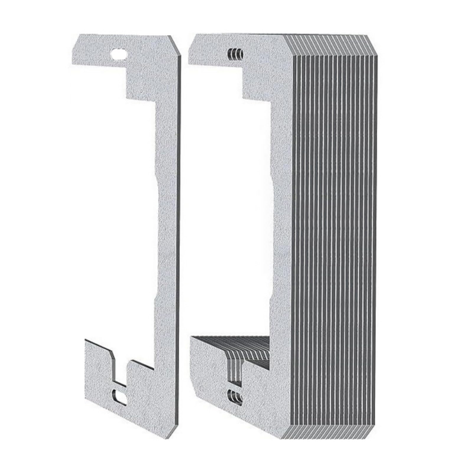 Msioytog Multi 10Pcs Metal Wall Plate Spacer Electrical Box Outlet Spacers Flush Fit Device Leveling Plate Electrical Outlet Shims Metal Flush Fit Device Leveling Plates