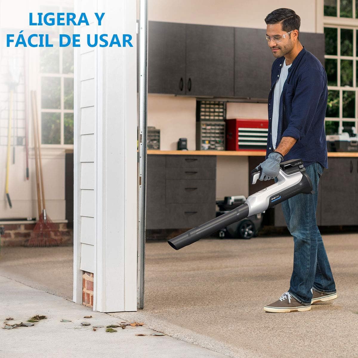 🔥 Hot Deals Hoover Blower ONEPWR Cordless Hard Surface Sweeper, Lightweight, Battery Powered, Handheld, BH57225, White