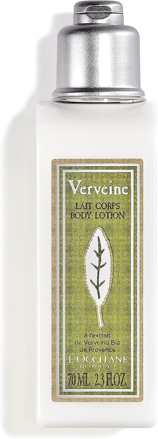 L’OCCITANE Travel Sized Verbena Body Lotion 70ml | Vegan & 98% Readily Biodegradable | Moisturising, Nourishing & Softening | Luxury & Clean Beauty Bodycare for All Skin Types
