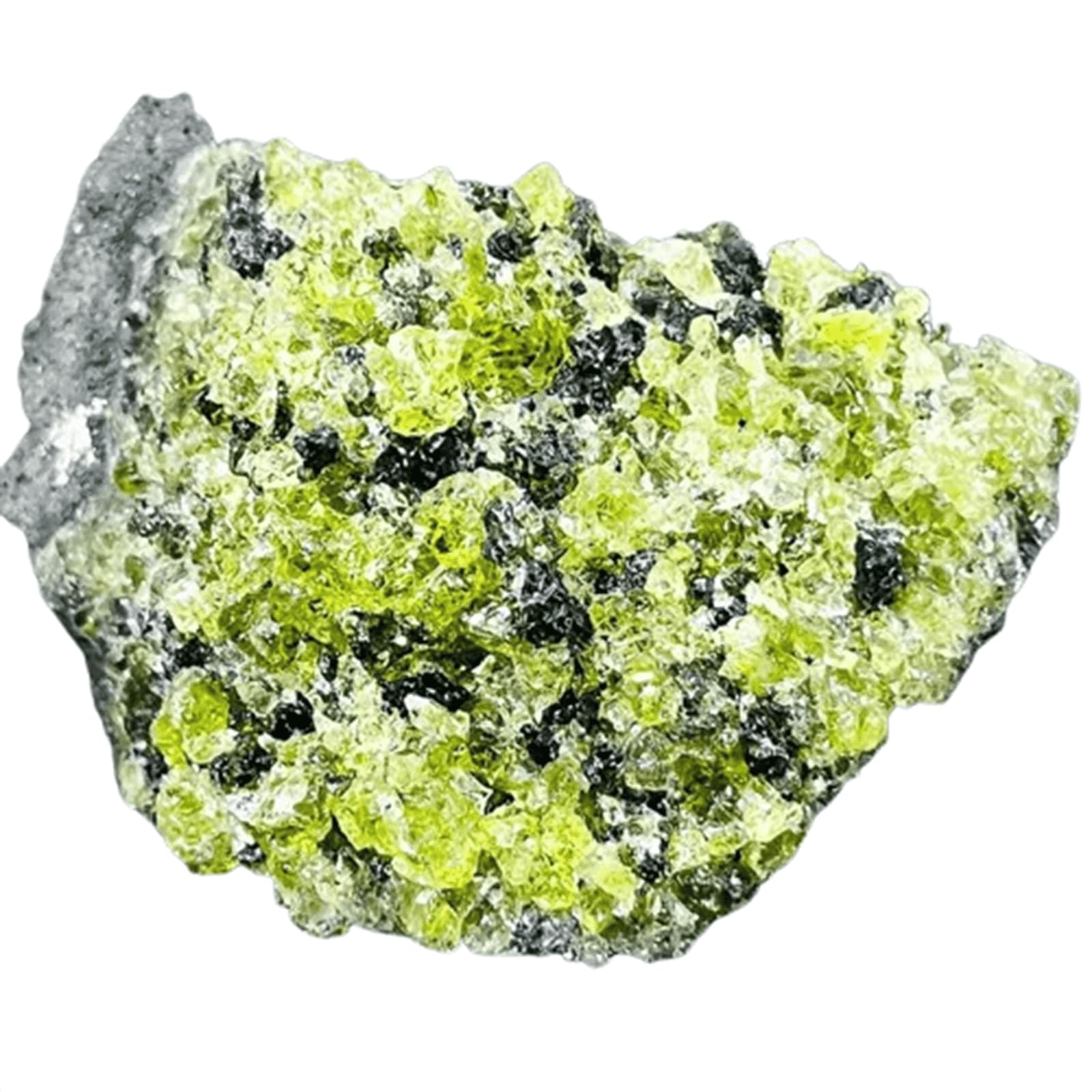 QWZTAEOZA Crystal Peridot Gemstone Rough | Raw Stone| |Irregular |DIY and Crystals,100~250g