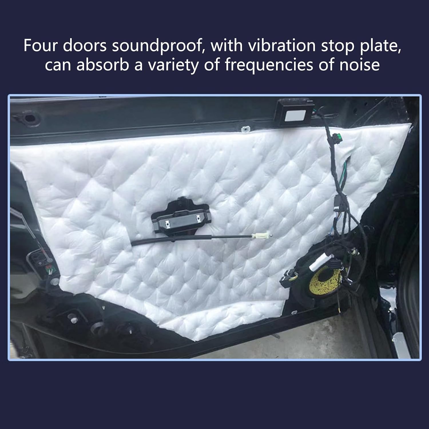 Car Sound Deadener Insulation Mat 50x80cm Soundproof