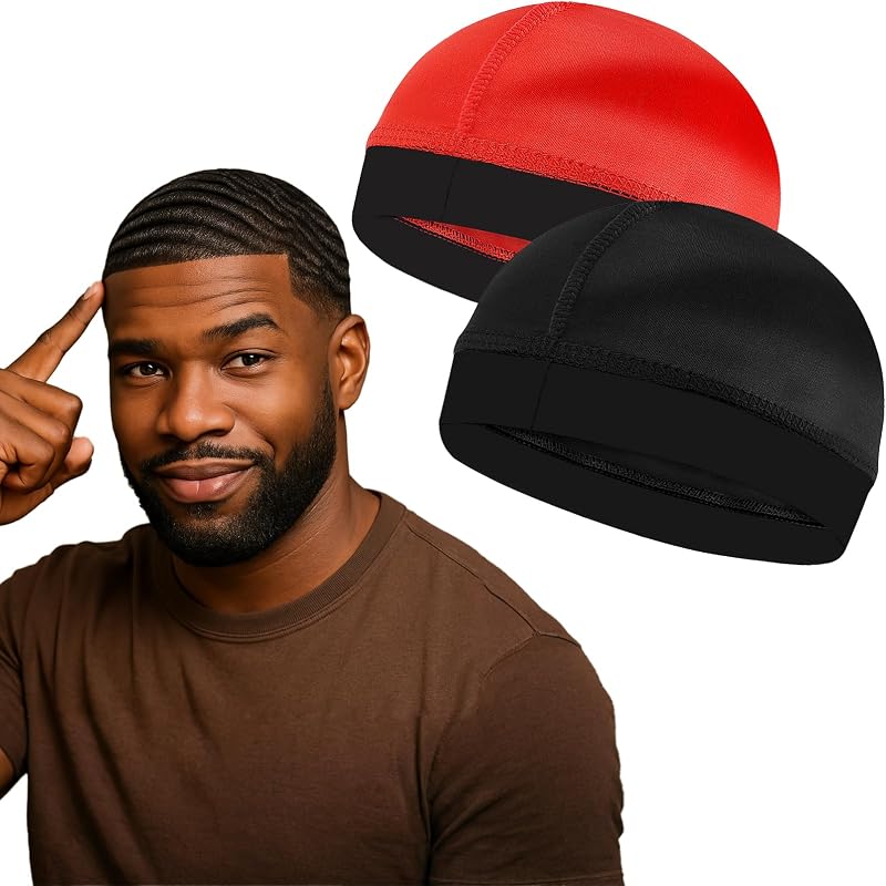 DURALA Toucas de Onda para Homens, 2 unidades