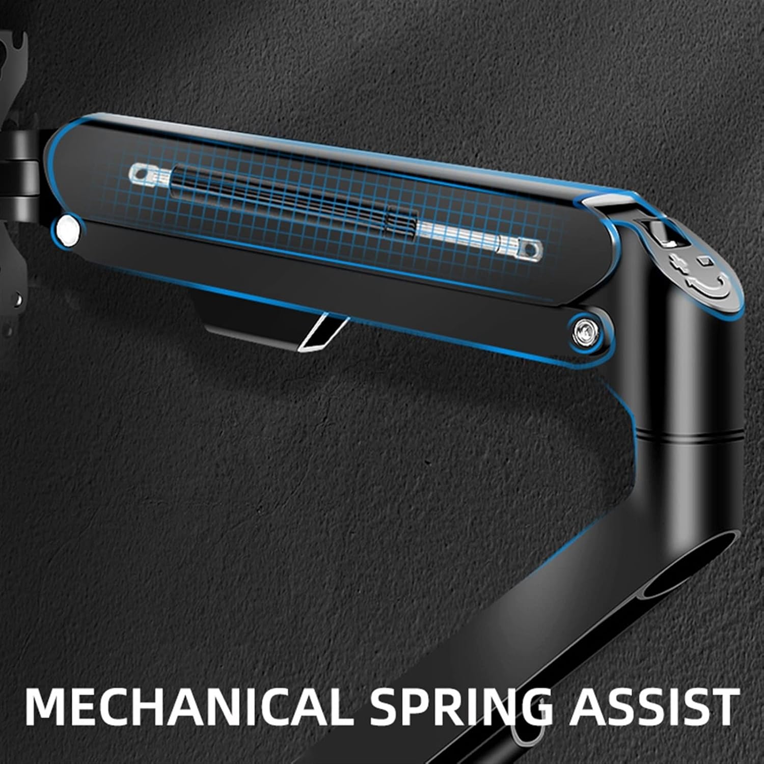 Electric screwdriver，Power Screwdriver with， Tiltable Dual Monitor Desk Mount Monitor Stand