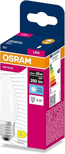 Osram LED FILAMENT CLASSIC B VALUE 1.8W 4000K Frosted E27