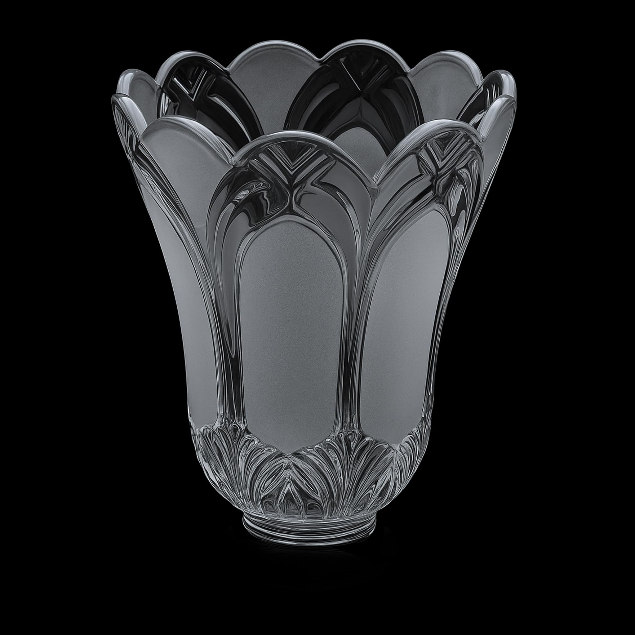 SINOMAN Spare Glass Lamp Shade Clear Transparent Flower Cut Glass Cover Compatible with Wall Lights, Ceiling Lamps, Chandeliers, Hanging Pendant Lights, Outdoor Lamps and Decorative Fixtures-image-33