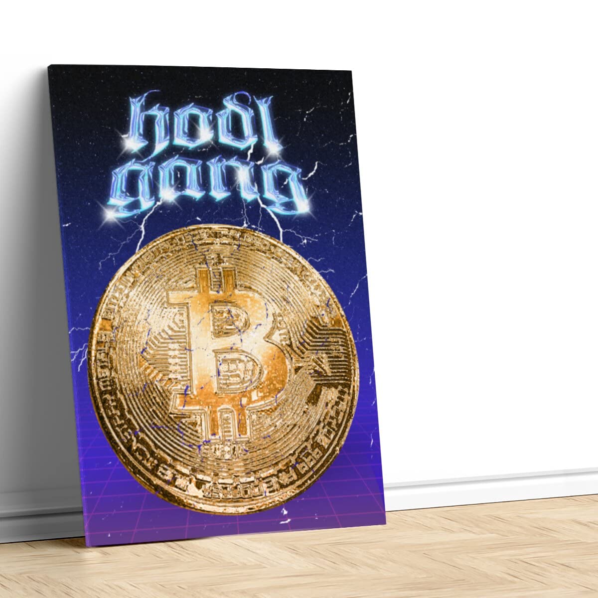 Tryck på duk HODL Gang Crypto Currency Trading Blockchain Finance Bitcoin  Humor Meme (30 cm x 40 cm) : Amazon.se: Home & Kitchen
