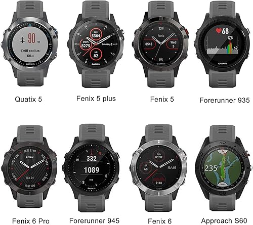 Miniatura 17 de ISABAKE Correa para Garmin Forerunner 935/Forerunner 945/955/965/Forerunner 745, compatible con Fenix 5/Fenix 5plus/ Fenix 6/Fenix 6 Pro/Approach
