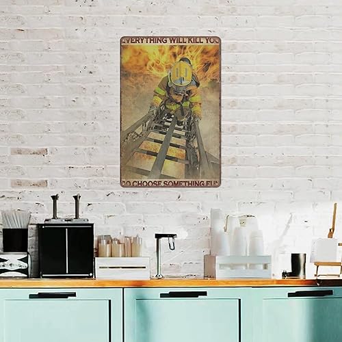 Miniatura 39 de Letreros creativos de lata con definición de agente inmobiliario, divertido letrero de metal retro para decoración de pared para el hogar, jardín