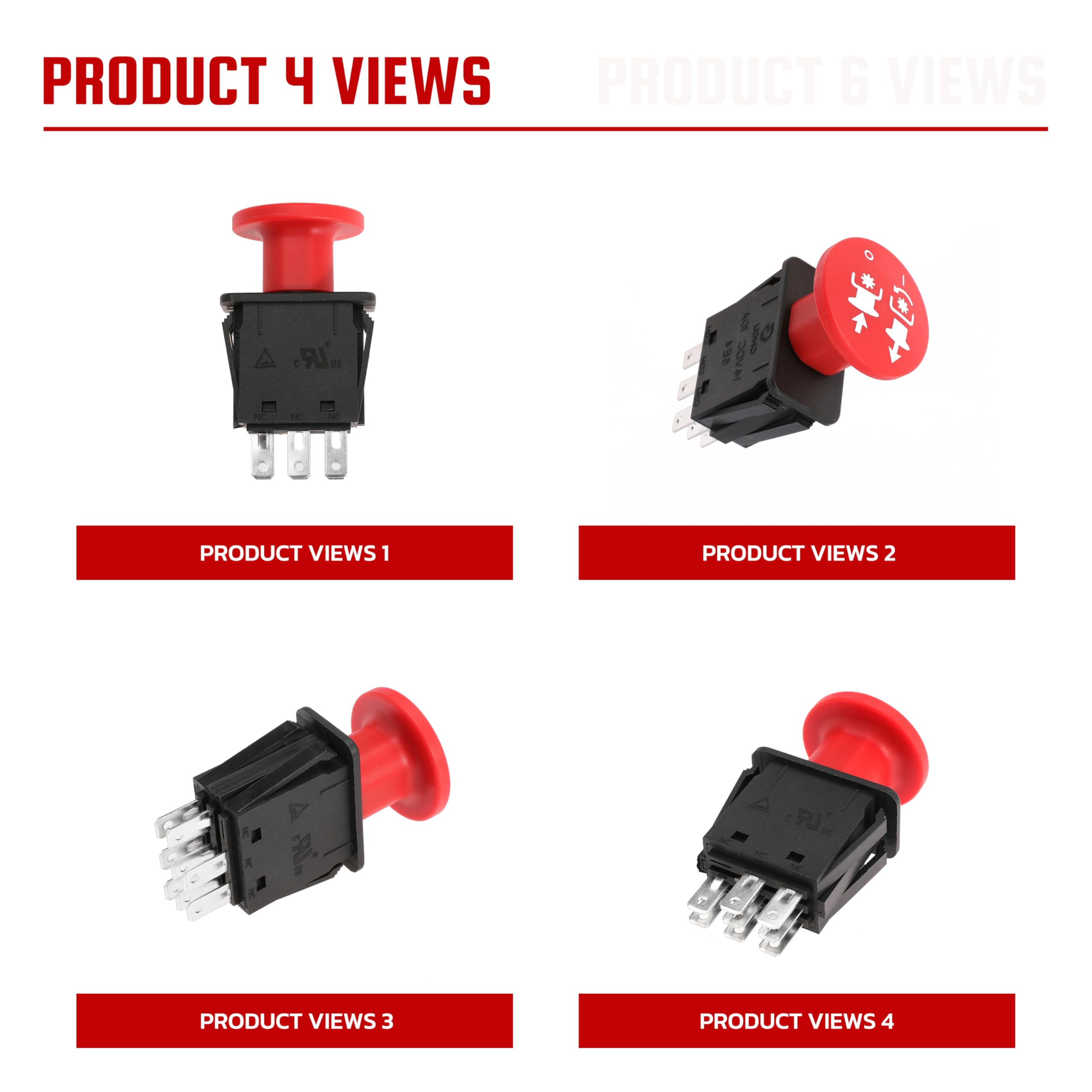※としぴぃ Amazon.com: HD Switch 10 AMP Upgrade Blade Clutch PTO Switch