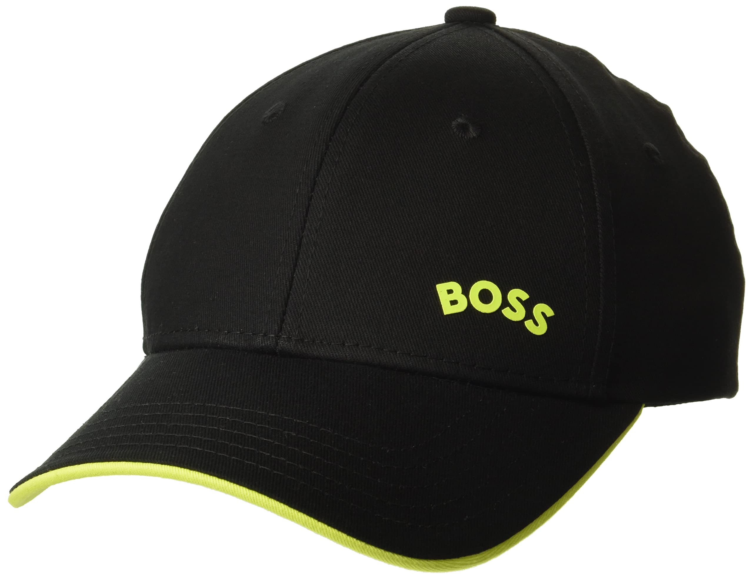 BOSSMen's Curved Logo Cotton Twill Hat