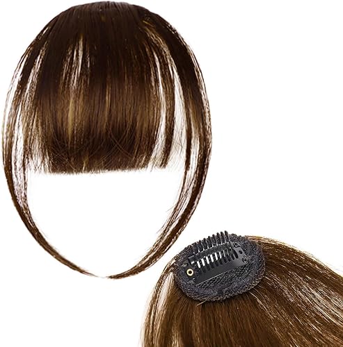 100 % cheveux humains à clipser pour femme - Aspect naturel - Avec branches, fra