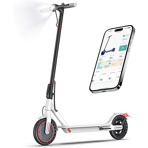 Electric Scooter, 8.5" /10" /14" Tire, 16/19/22 Mph Top Speed, 12/22/27/28/49 Miles Long Range, Folding Escooter for Adults and Teens with Dual Braking,Dual Suspension, App