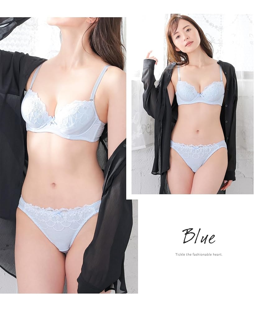 下着・アンダーウェア mimiusa Amazon | [8QIDA] インナーウェア グラマー ブラジャー セット