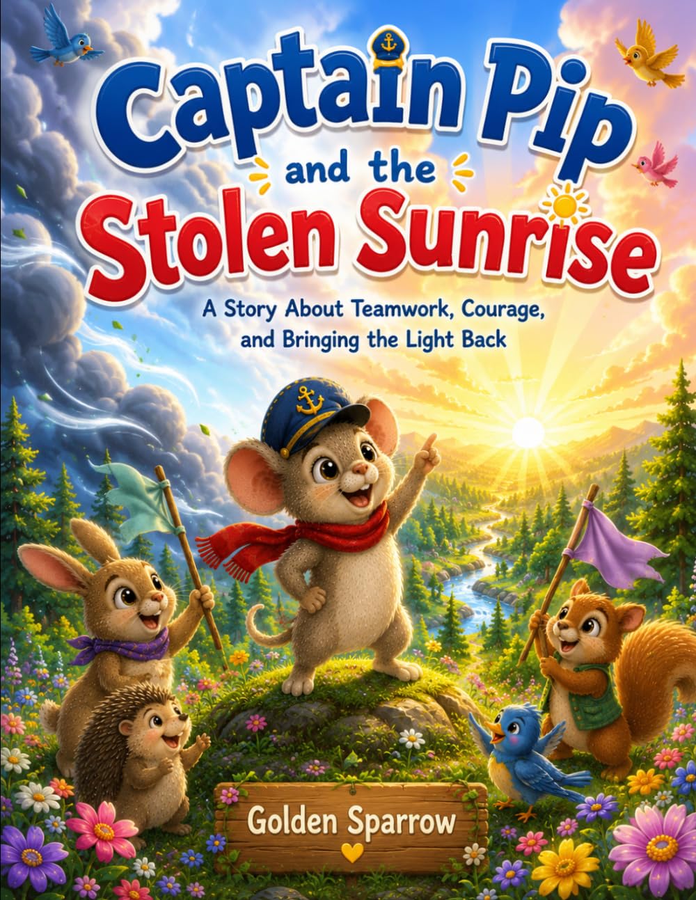 Captain Pip and the Stolen Sunrise: A Story About Teamwork, Courage, and Bringing the Light Back