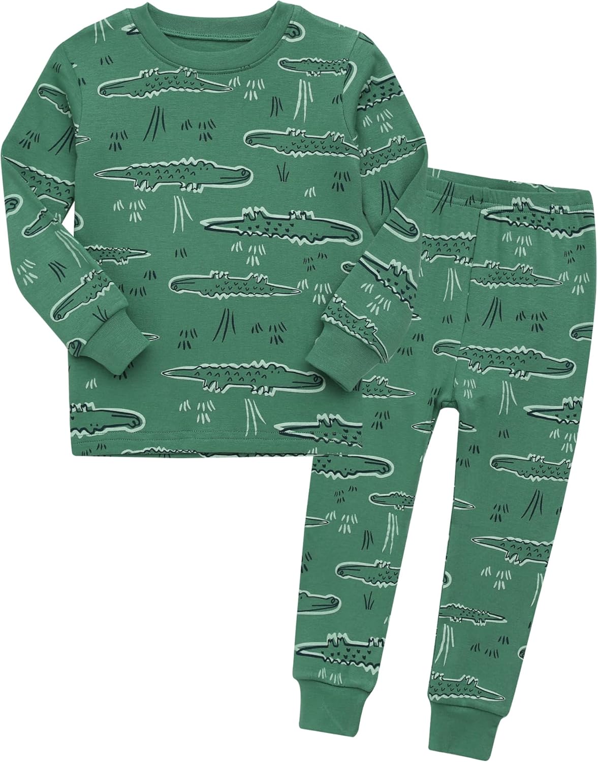 Vaenait baby 6M-12Y Infant Kids Toddler Girls Boys Soft Comfy Modal Tencel Sleepwear Pajamas 2pcs Set