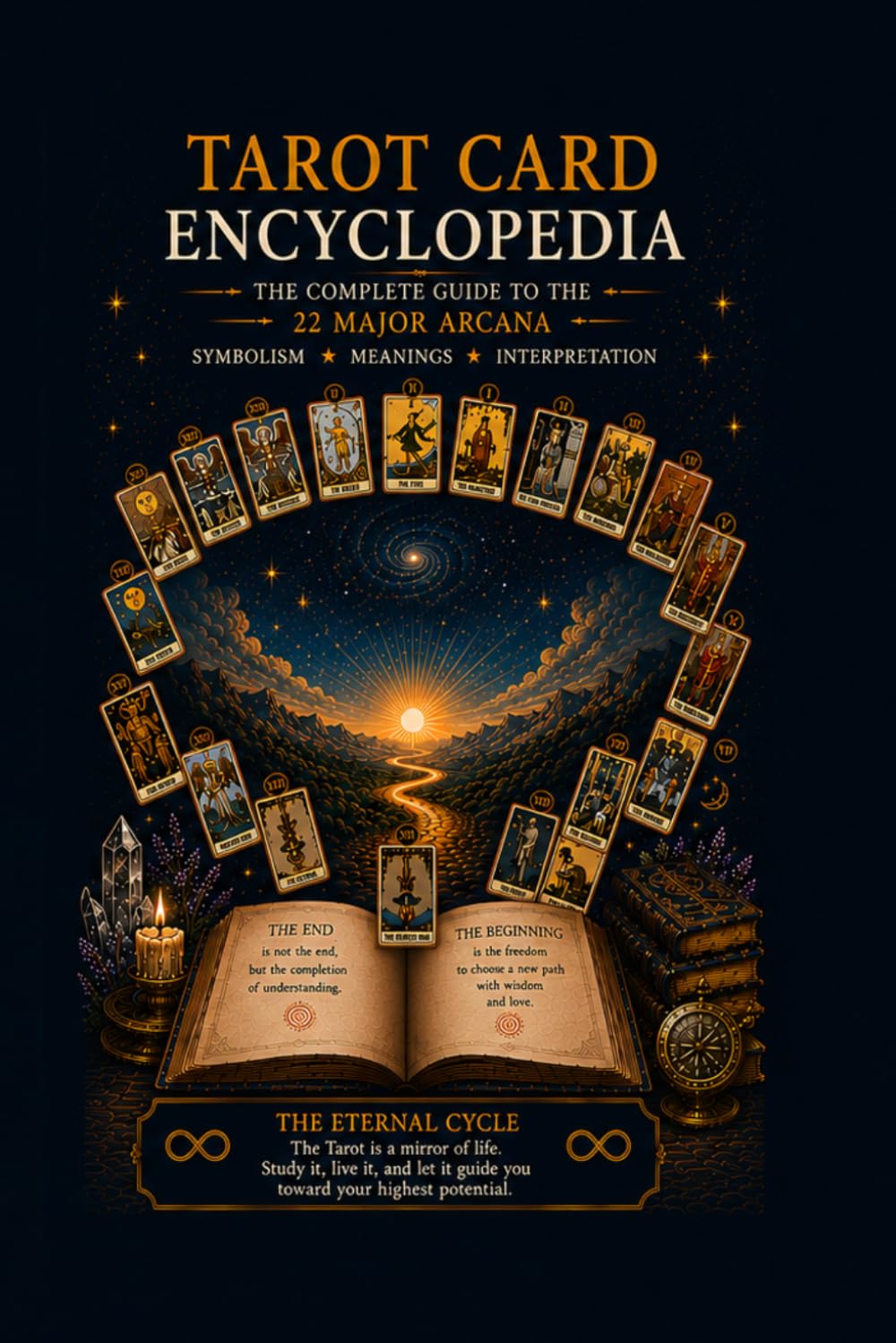 Tarot Card Encyclopedia: Complete Meanings, Symbolism, Reversed Cards and Card Combinations (The Tarot Path Series)