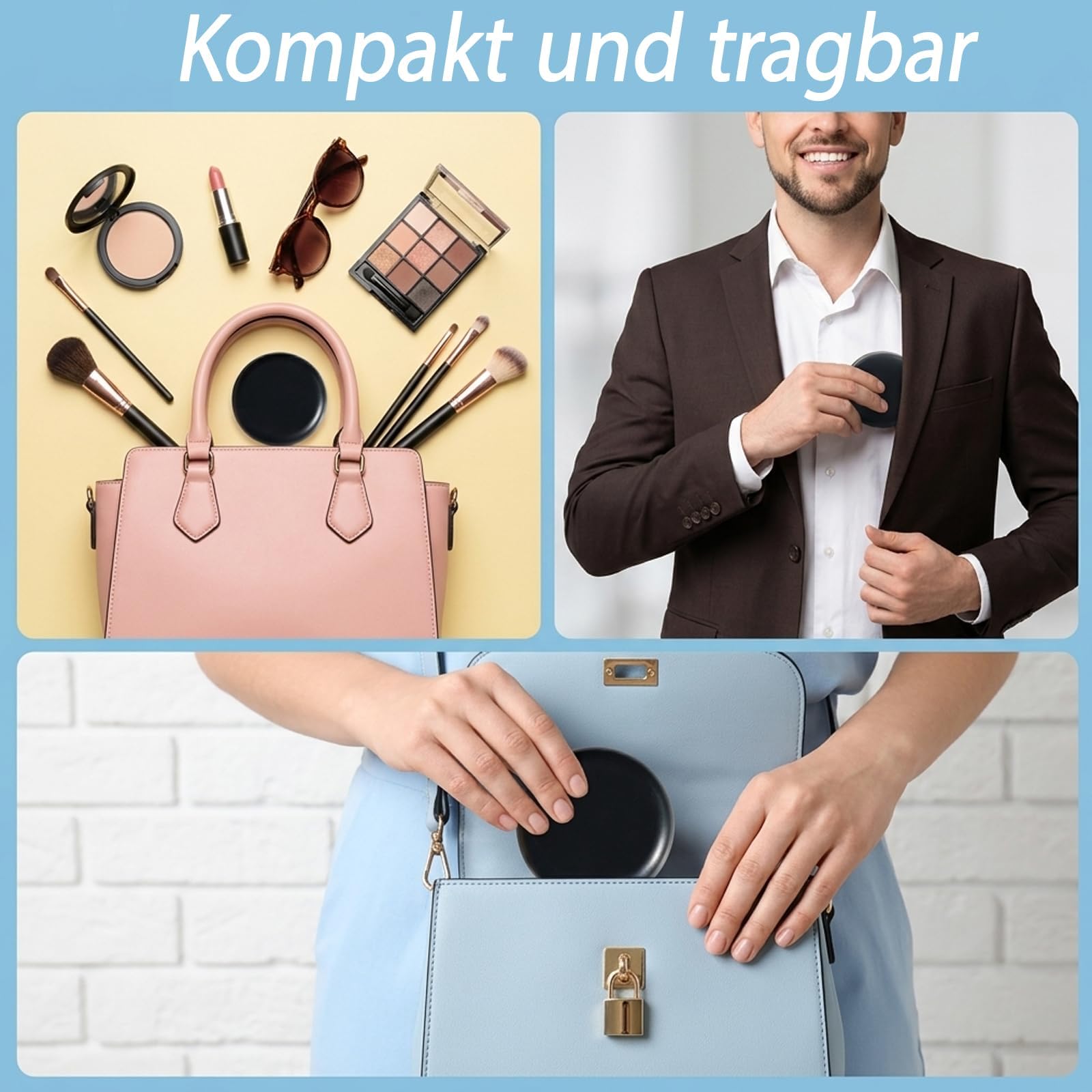 2 Stück Aufbewahrungsset für unsichtbare Zahnschienen, für Aligner, praktische Transportbox für unterwegs, inklusive Reinigungsbürste und Entfernungshilfen, für Reisen und täglichen Gebrauch