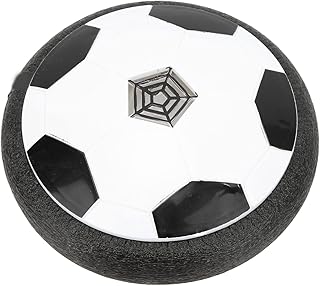 EVTSCAN Hover Soccer Ball Funny Anti Collision Floating Football Toy with LED Light for Dogs and Cats