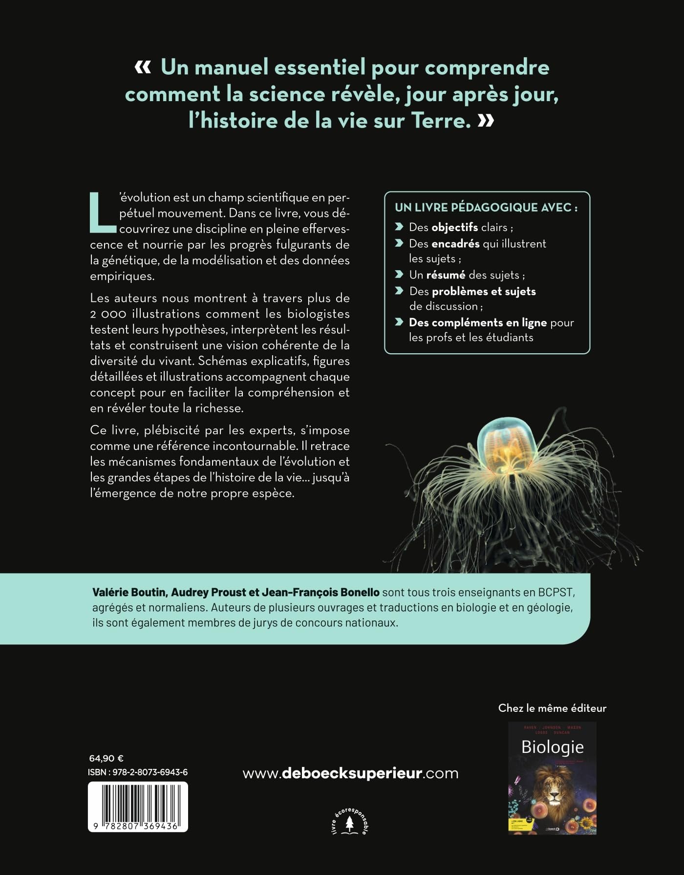 Evolution: Mieux comprendre le vivant