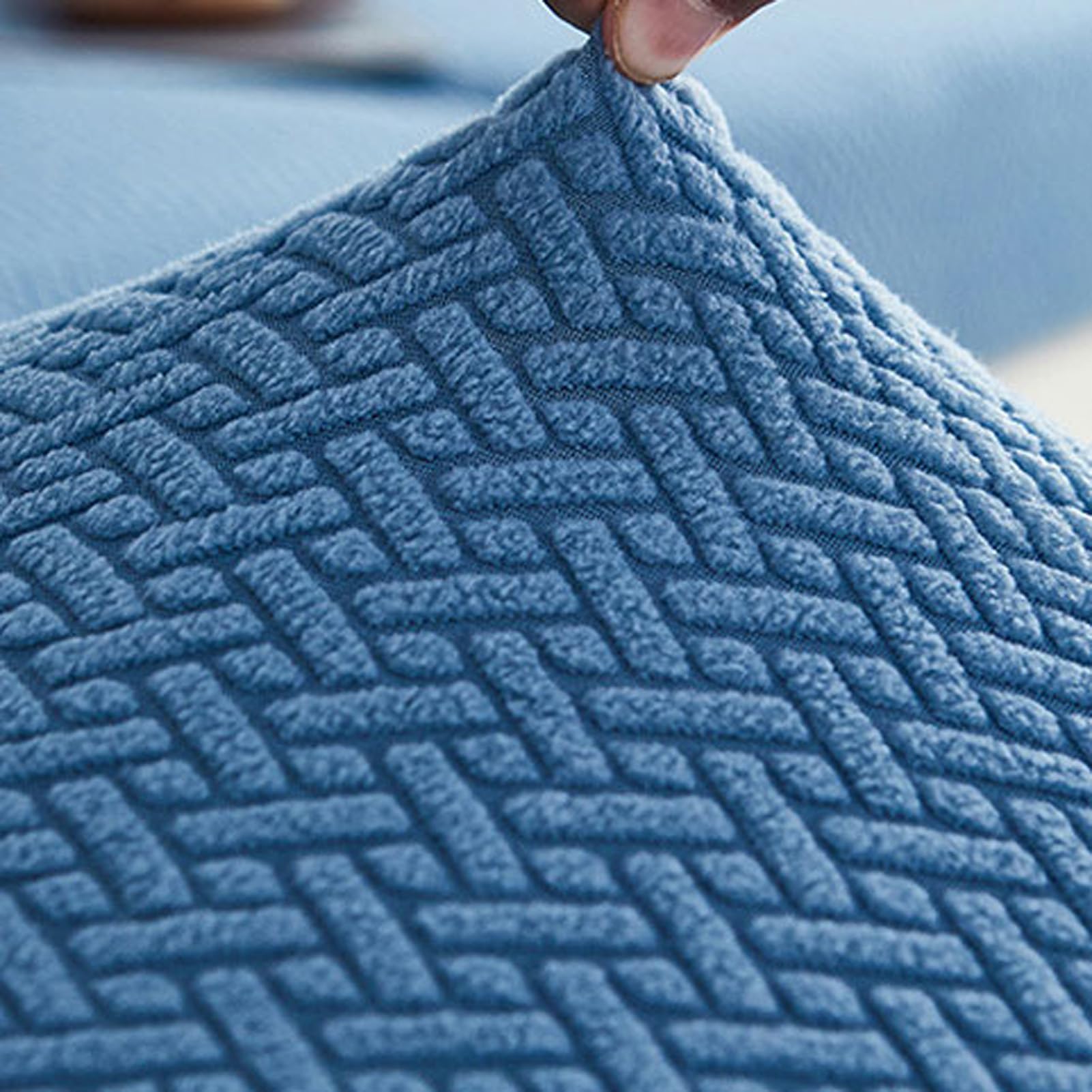 Housse Canape d'angle Impermeable Revêtement De Canapé 1/2/3/4 Places Velours Extensible Housse De Canapé, pour Le Salon