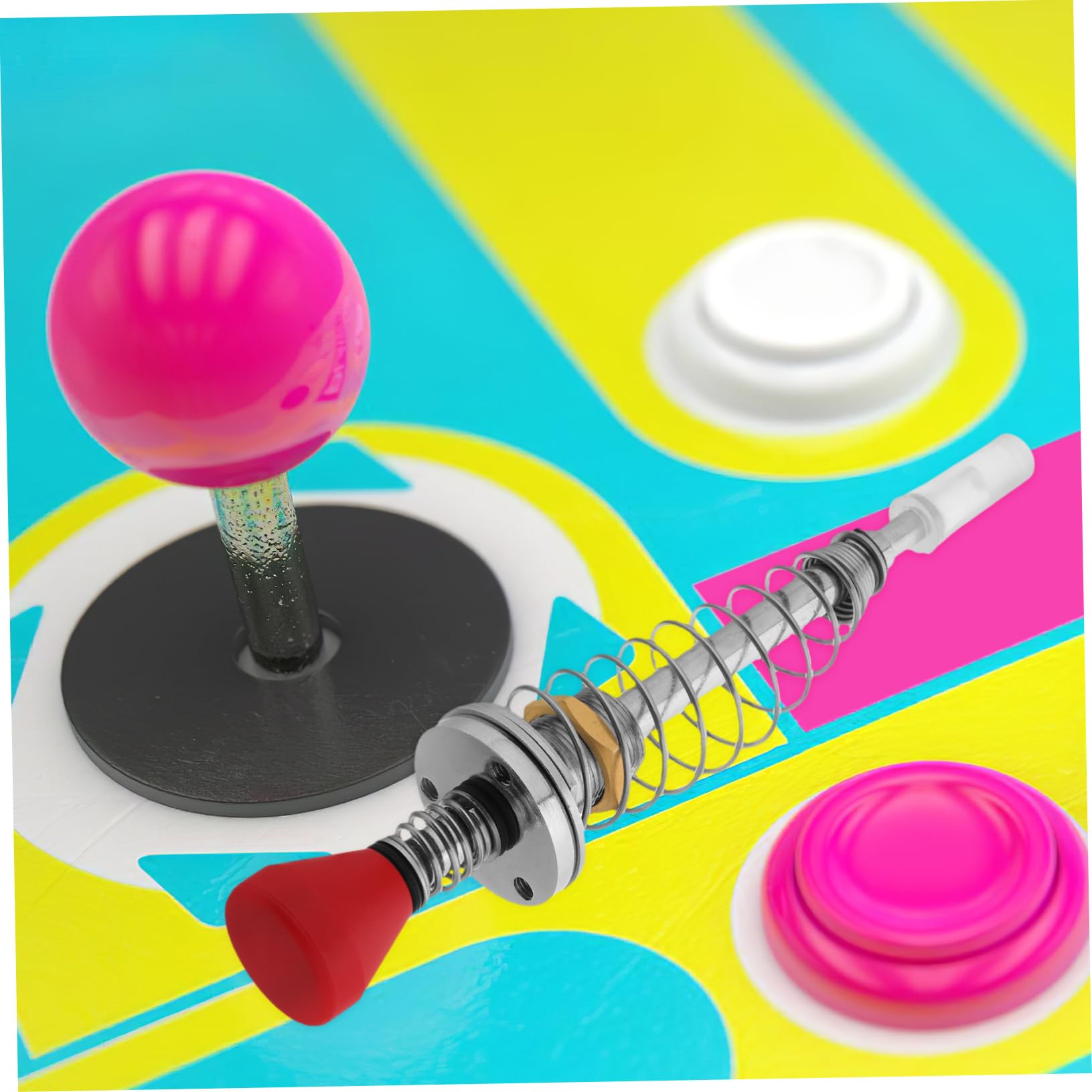 Asta Per Flipper Asta Per Sparatutto Per Flipper in Impugnatura Comoda Palline Costante Accessorio Per Giochi Arcade Adatto Diverse Macchine