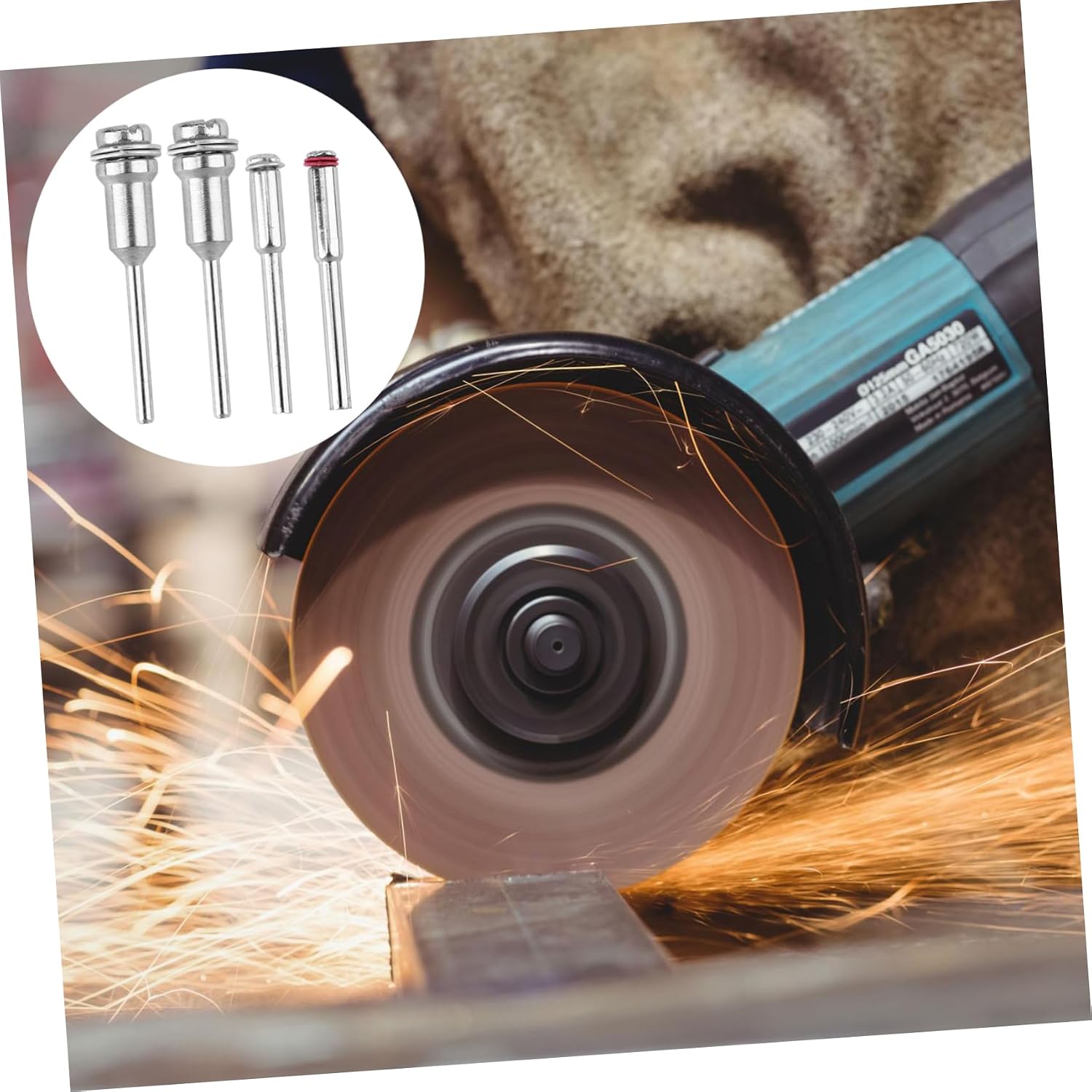 26pcs Cutting Arbor Set Screw Mandrel for Rotary Tools Includes Cutting Wheel Mandrels for Crafts and DIY Projects