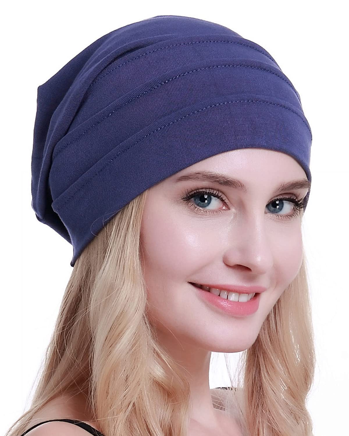 osvyo Baumwolle Chemo Hüte Soft Caps Krebs Kopfbedeckungen für Frauen Haarausfall versiegelt Verpackung
