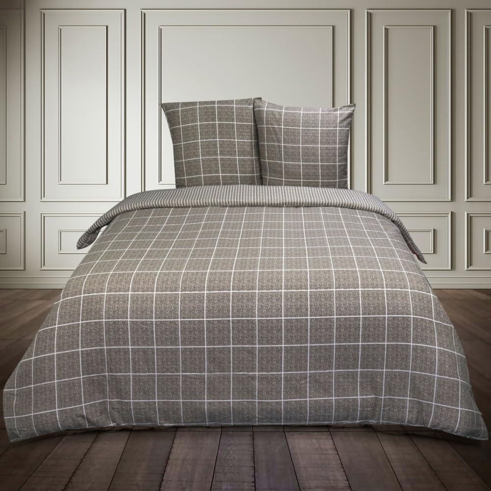 Housse de couette flanelle 240x220 en coton, la promesse d'une nuit de sommeil tendre et douce
