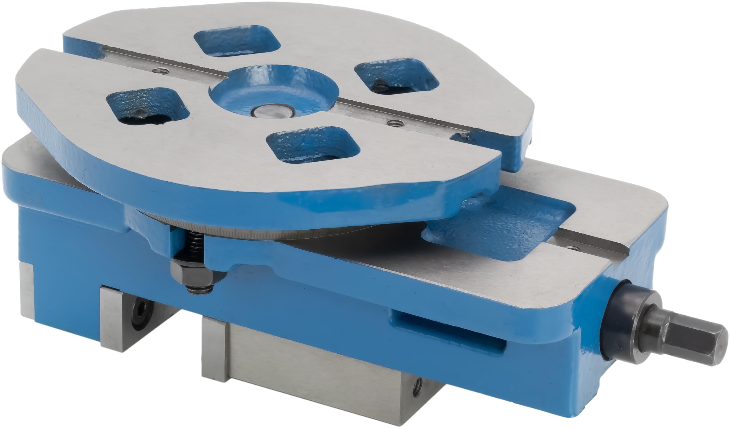 CME CNC Milling Vise with Swivel Base, Angle Lock Design, 2
