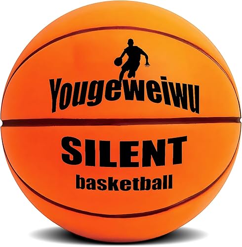 Silent Basketball-Size 7 (29.5") Upgrade Dribble Dream Silent Basketball, Foam Indoor Training Ball for Various Indoor Activities