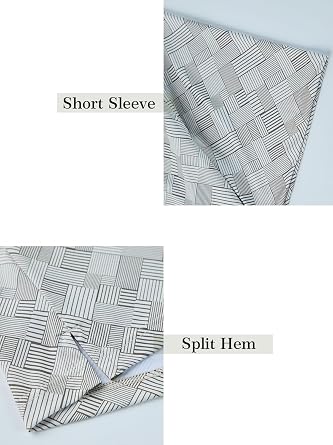 Golf Shirts for Men Dry Fit Short Sleeve Printed Performance Polo