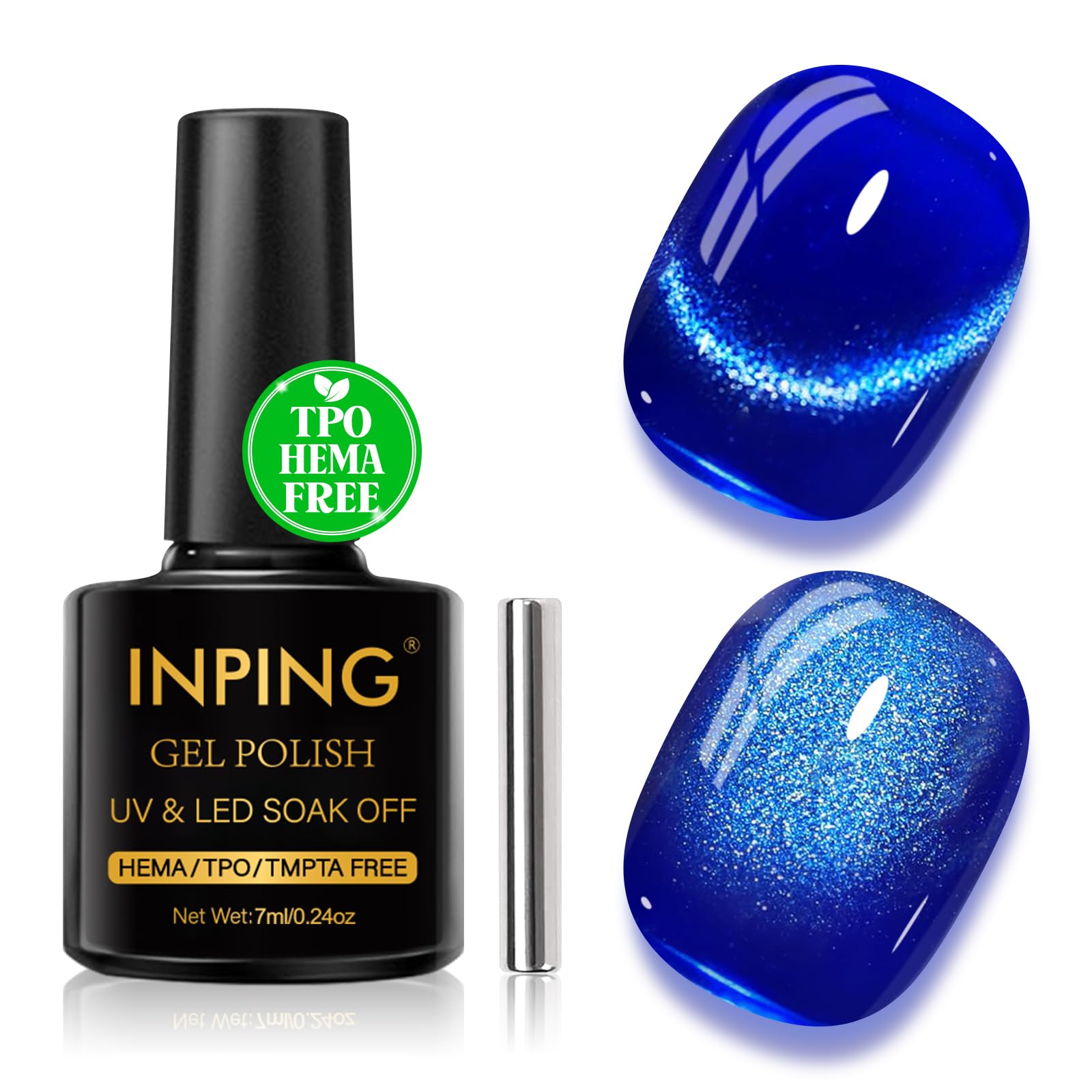 INPING Pintauñas Semipermanentes, TPO-FREE HEMA-FREE, Crystal Jelly Rose Esmaltes Semipermanentes de Uñas en Gel UV LED Gel Nail Polis Uñas Diy Manicura Nail Art Set, 7 ML — view 16