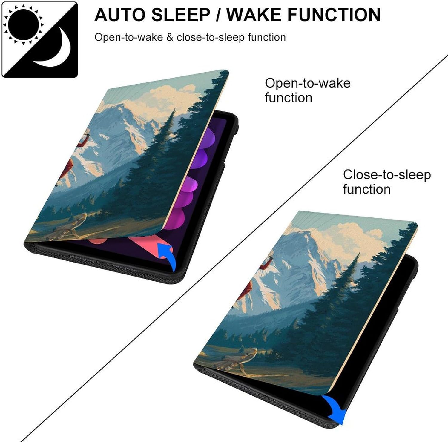 Base Jumping Fashion Case Protective Cover Adjustable Stand Mini 1/2/3/4/5 (7.9in) image 3