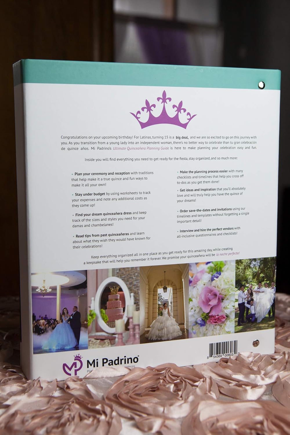 amazon com ultimate quinceanera planning guide by mi padrino quinceanera planner quince planning book organizer quince anos organizador y planificador agenda para quinceaneras office products