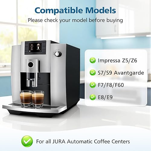 Miniatura 2 de Tabletas descalcificadoras compatibles con máquinas automáticas Jura para centros de café, limpieza de alta eficiencia y vida útil más larga, 12