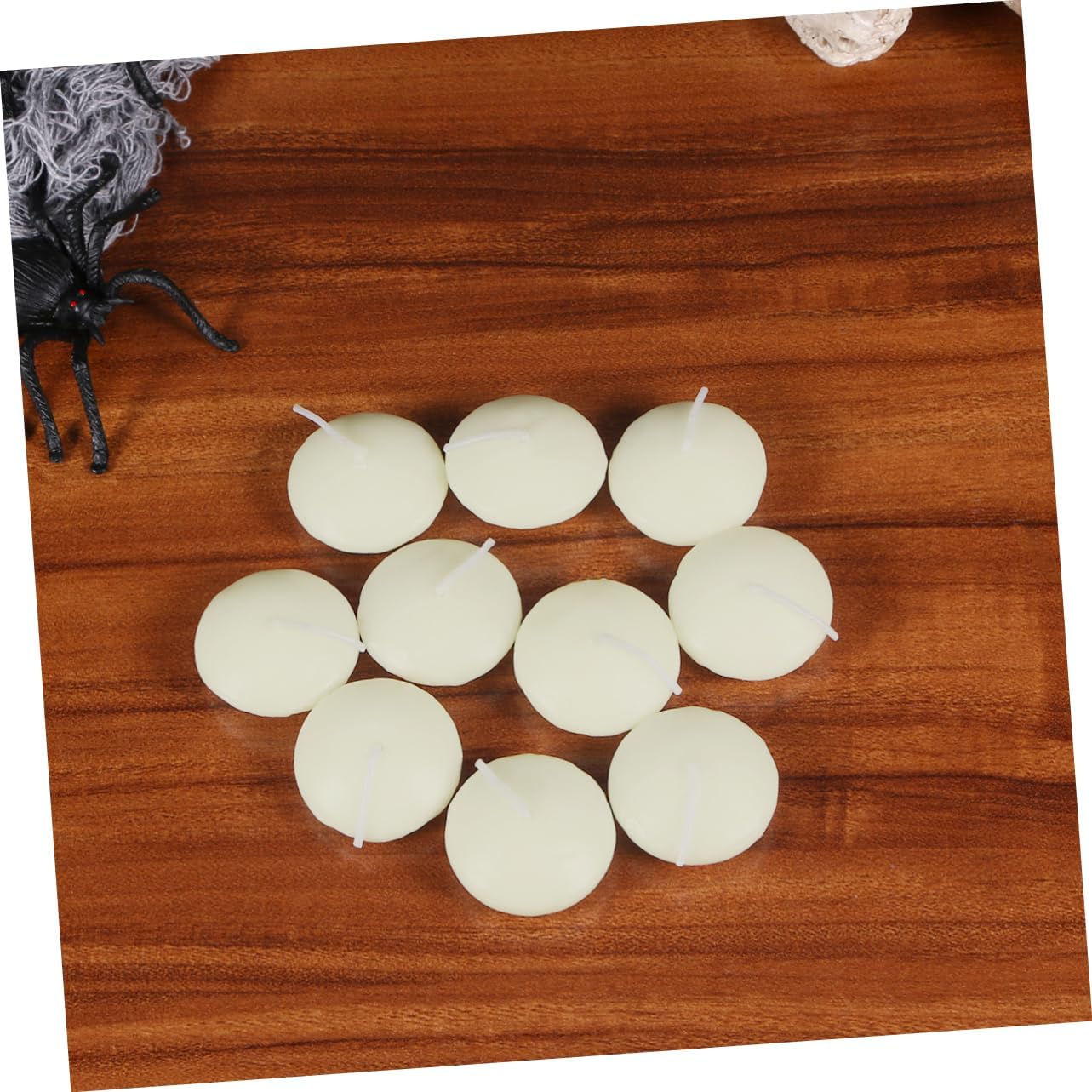 Alipis 50pcs Floating Wedding Candles Mini Candles for Romantic Centerpieces Special Occasions Year and Christmas Decor Hours