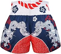 Vista 3 de Pantalones cortos de boxeo Muay Thai Estilos Tradicionales MMA Entrenamiento Kickboxing